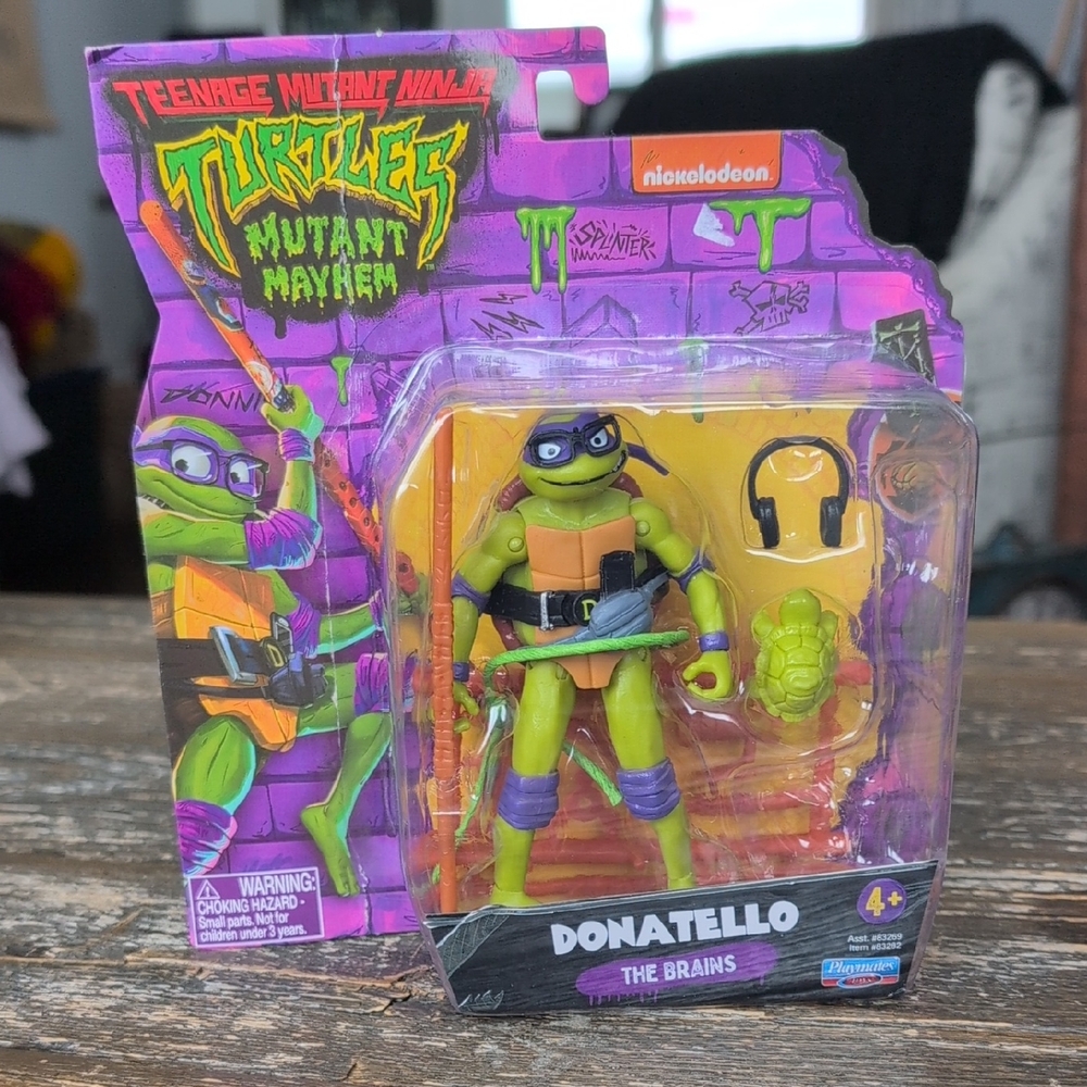 Teenage Mutant Ninja Turtles Mutant Mayhem Donatello Figures/Accessories